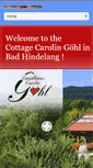 Mobile Screenshot of landhaus-carolin-goehl.de