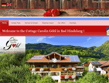 Tablet Screenshot of landhaus-carolin-goehl.de